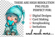 Romantic Fairy Clipart, an Illustration by Daily.Designs (Thumbnail 2 of 5)