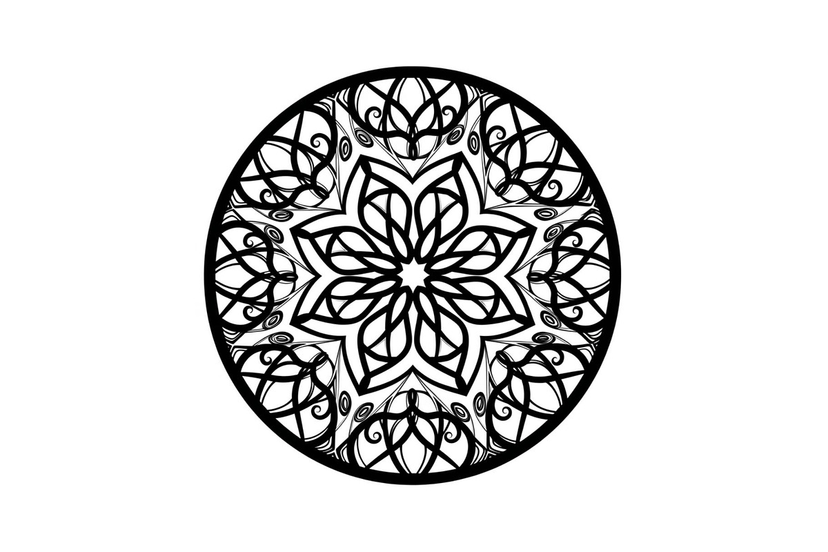 Mandala Circle Ornament Vector Bundl, an Illustration by Gaye Art (Photo 4 of 51)