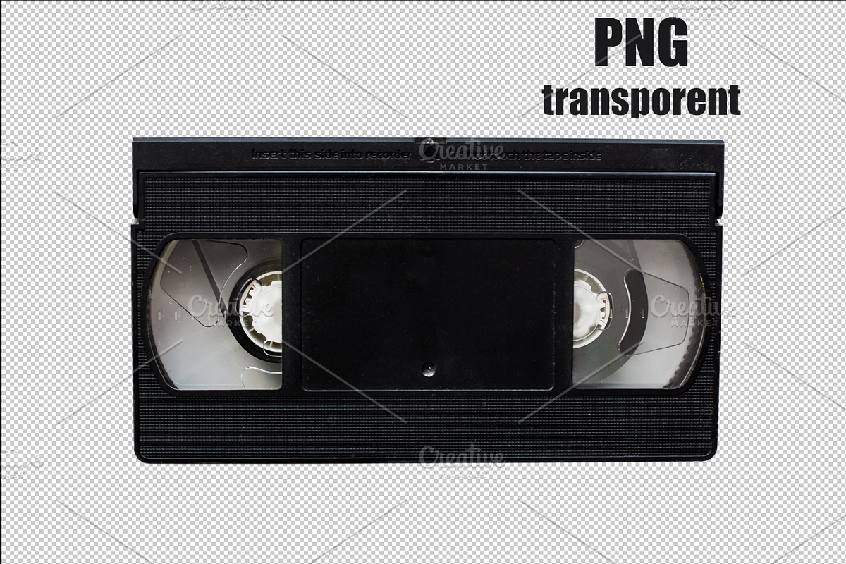 video cassette vhs vintage 90s, an Object Graphic by VetalStock (Photo 1 of 4)