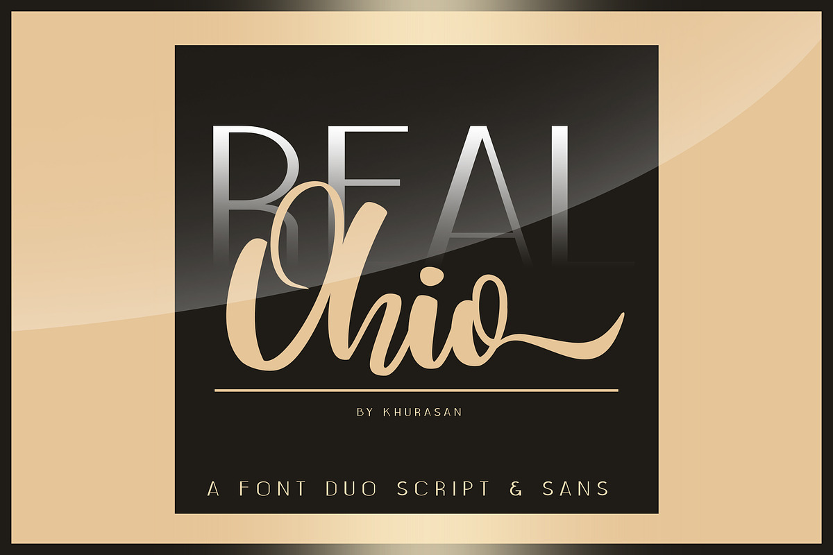 Real Ohio Font Duo