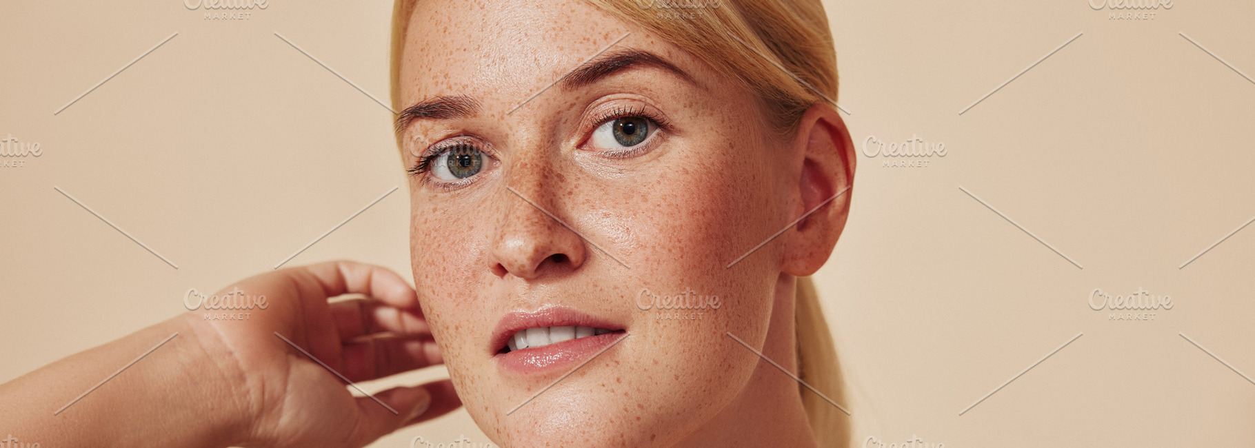 Cropped shot of a young beautiful, a Beauty & Fashion Photo by Artem Varnitsin