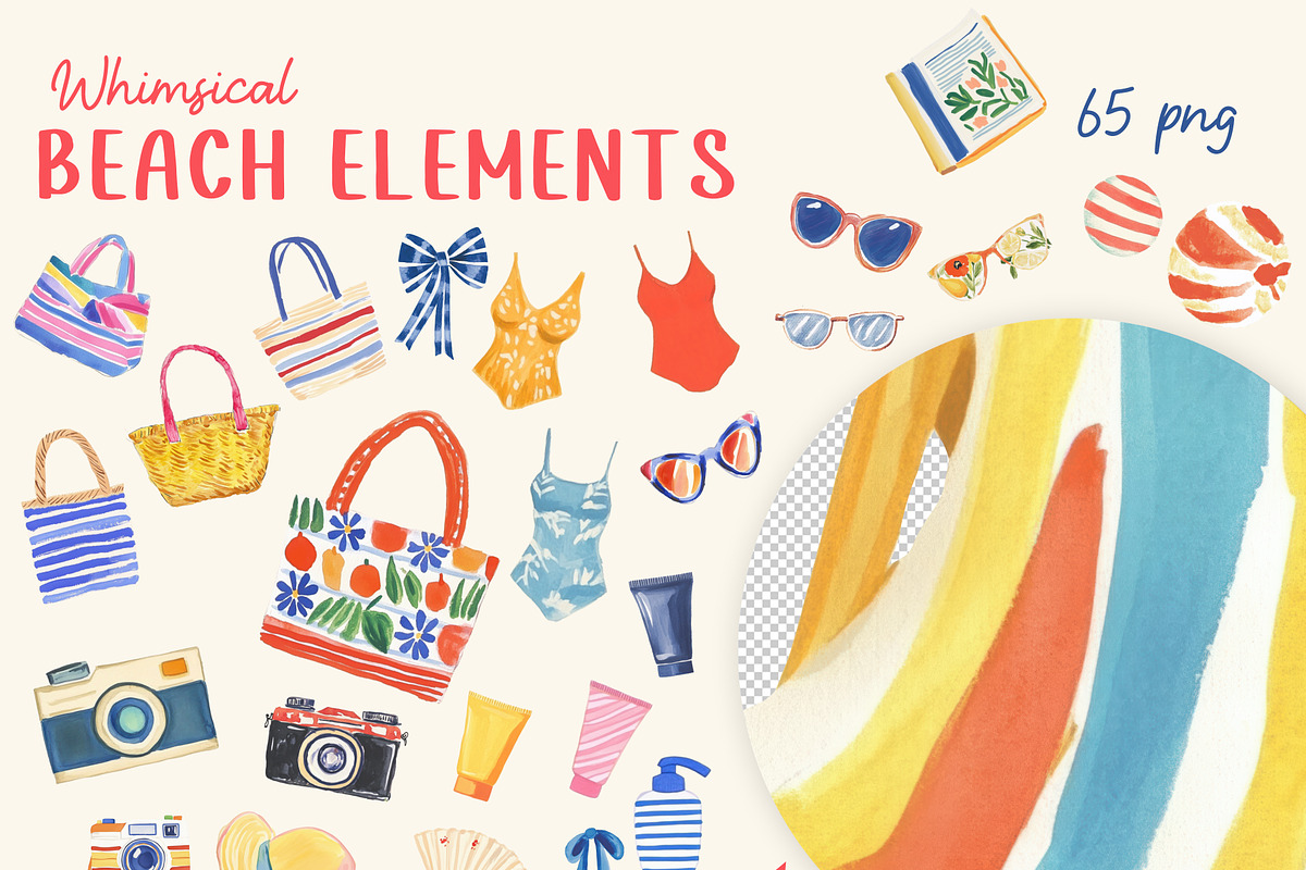 Whimsical Summer collection, a Seasonal Illustration by Polli Deeva (Photo 3 of 13)