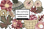 Autumn Stroll Clip Art, an Illustration by VS Studio (Thumbnail 3 of 3)
