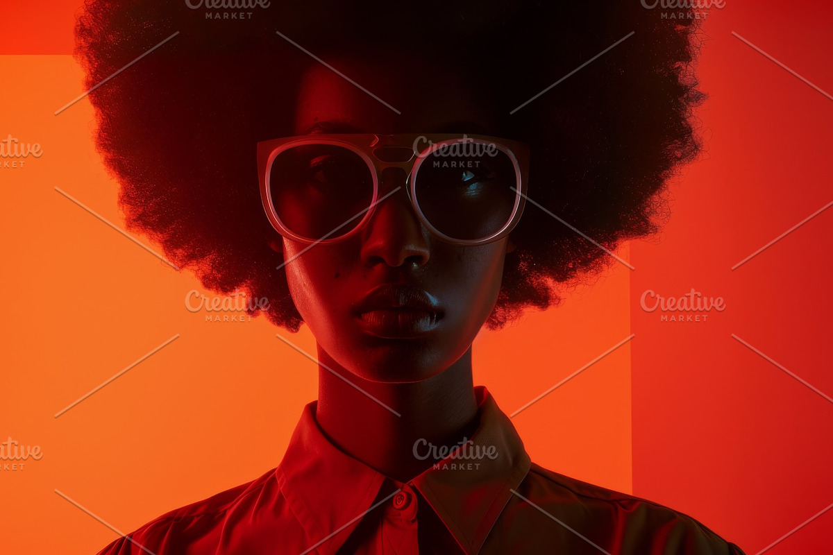 109 Fashion models in sunglasses, a Beauty & Fashion Photo by Handmadefont (Photo 104 of 113)