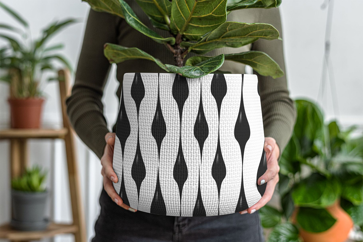41 seamless black white mix pattern, a Pattern Graphic by ARTOZEN DIGITAL (Photo 7 of 14)