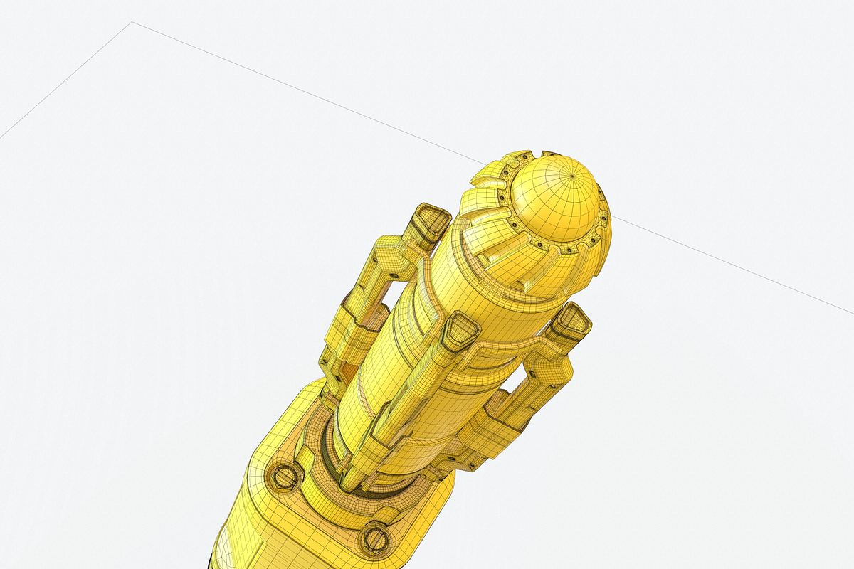 Sonic Screwdriver Sci-Fi PBR, an Object 3D Model by Daniel Mikulik (Photo 12 of 25)