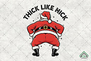 Funny Santa Christmas Shirt PNG, an Illustration by Craft Nest (Thumbnail 1 of 6)