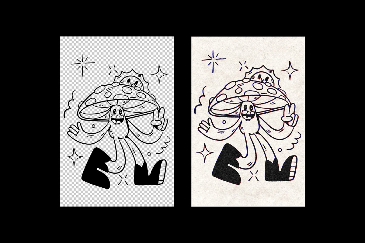 Vintage Misprint Effect, a Layer Style Add-On by Design Squad (Photo 4 of 5)