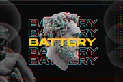 Battery Typeface Family, a Sans Serif Font by Project Dark Matter (Thumbnail 4 of 5)