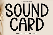 Sound Card, a Script Font by FreshTypeINK (Thumbnail 1 of 7)