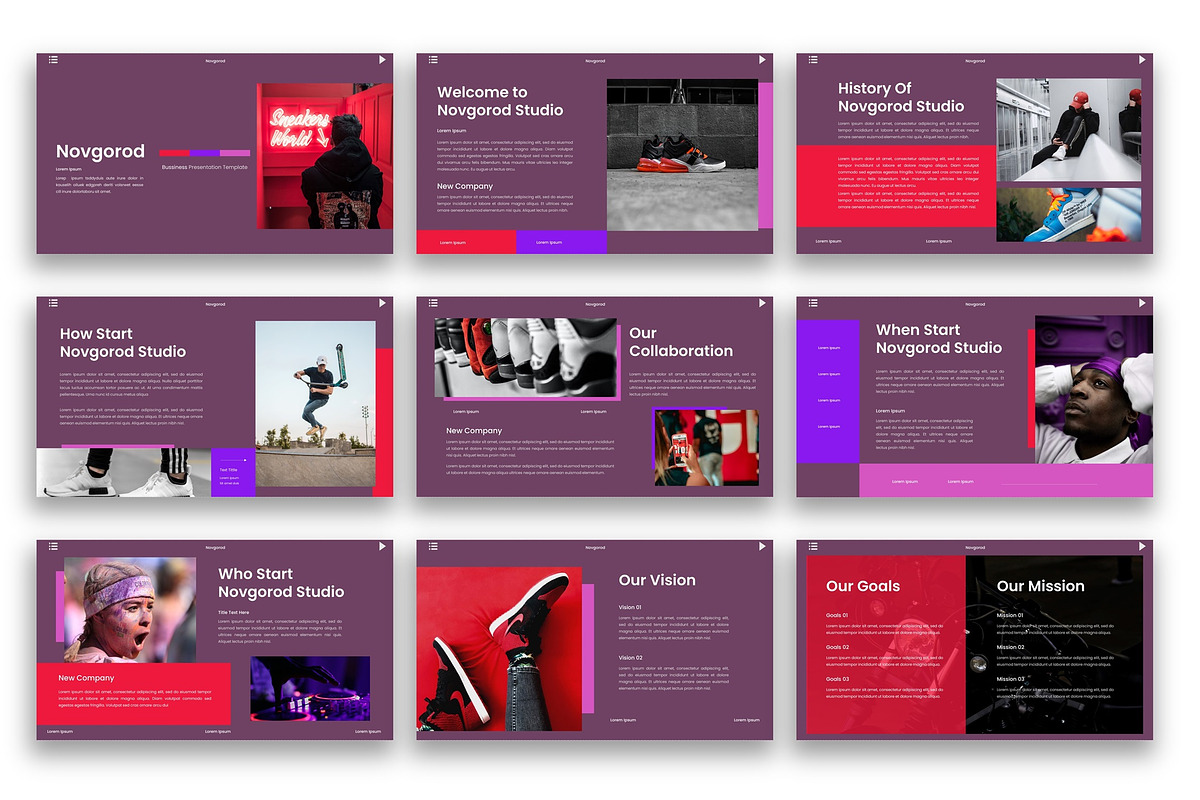 Novgorod – Business PowerPoint, a Presentation Template by kreatifreya (Photo 2 of 5)