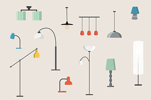 A set of lighting devices