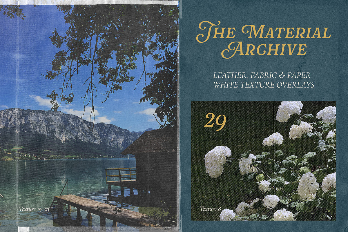 Paper Fabric Leather Texture Overlay, a Texture Graphic by TD fonts (Photo 1 of 11)