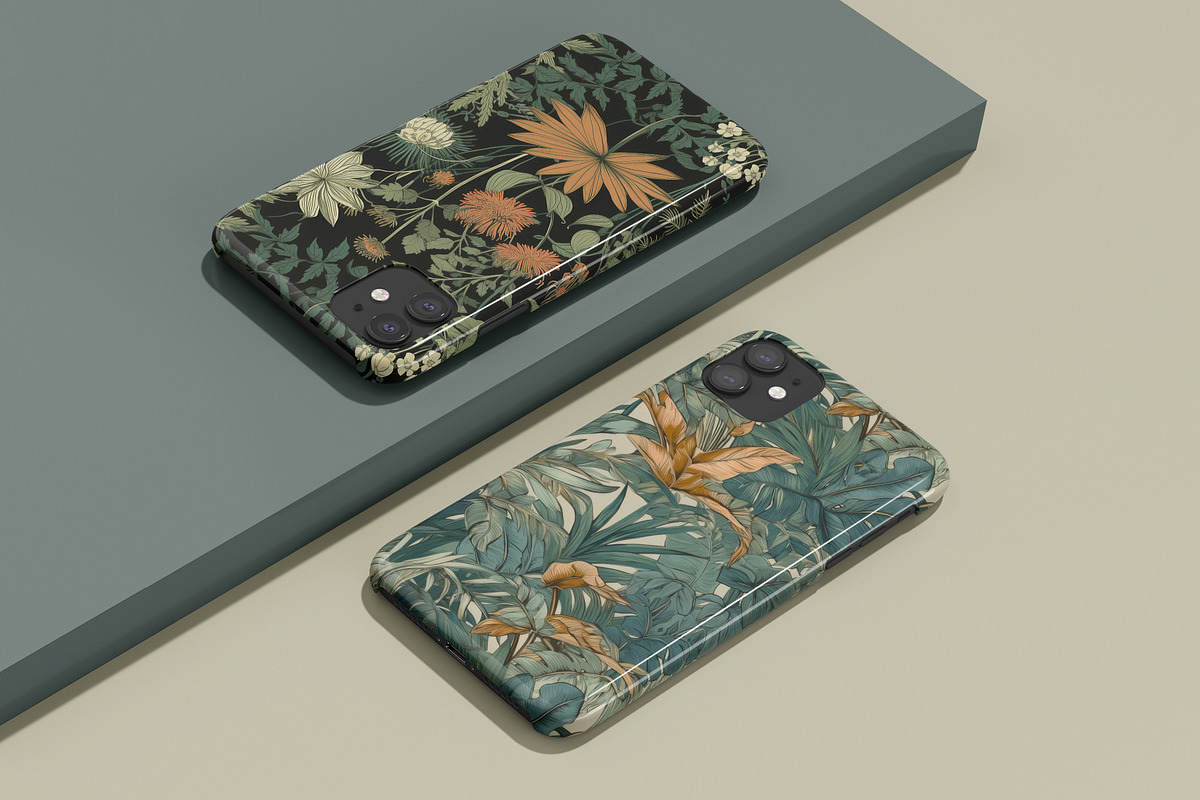 Jungle Set of 9 Seamless Patterns