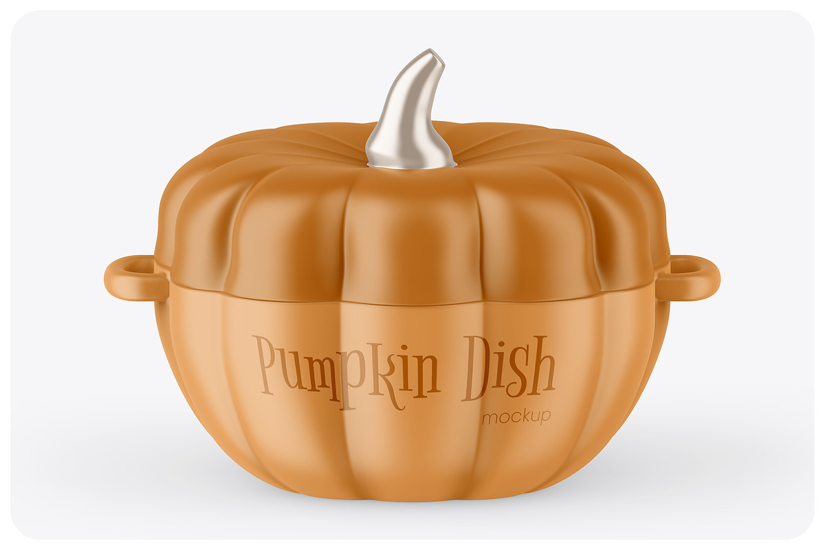 Pumpkin Dish Mockup, a Household Mockup by Mockups Expert (Photo 1 of 2)