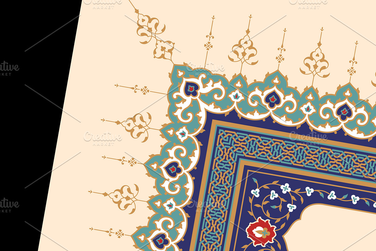 Premium A4 Floral Frame, a Templates & Theme by Azat1976 (Photo 2 of 2)