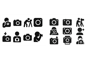 Collection of camera and photography, a Technology Illustration by ZinetroN