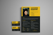 Resume, Cover letter, Work examples, a Resume Template by Viktor (Thumbnail 2 of 4)