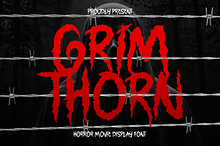 Grimthorn Hardcore Font