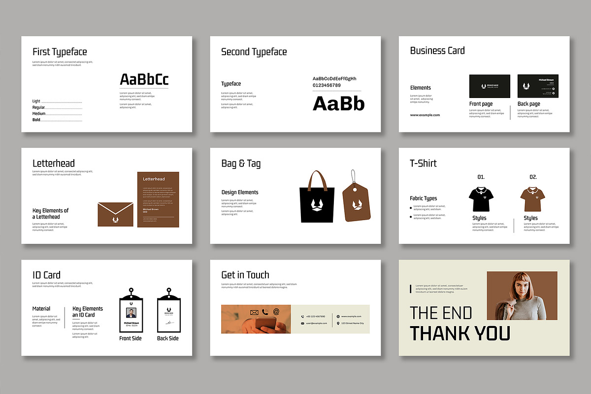 Creative And Modern Brand Guidelines preview 4