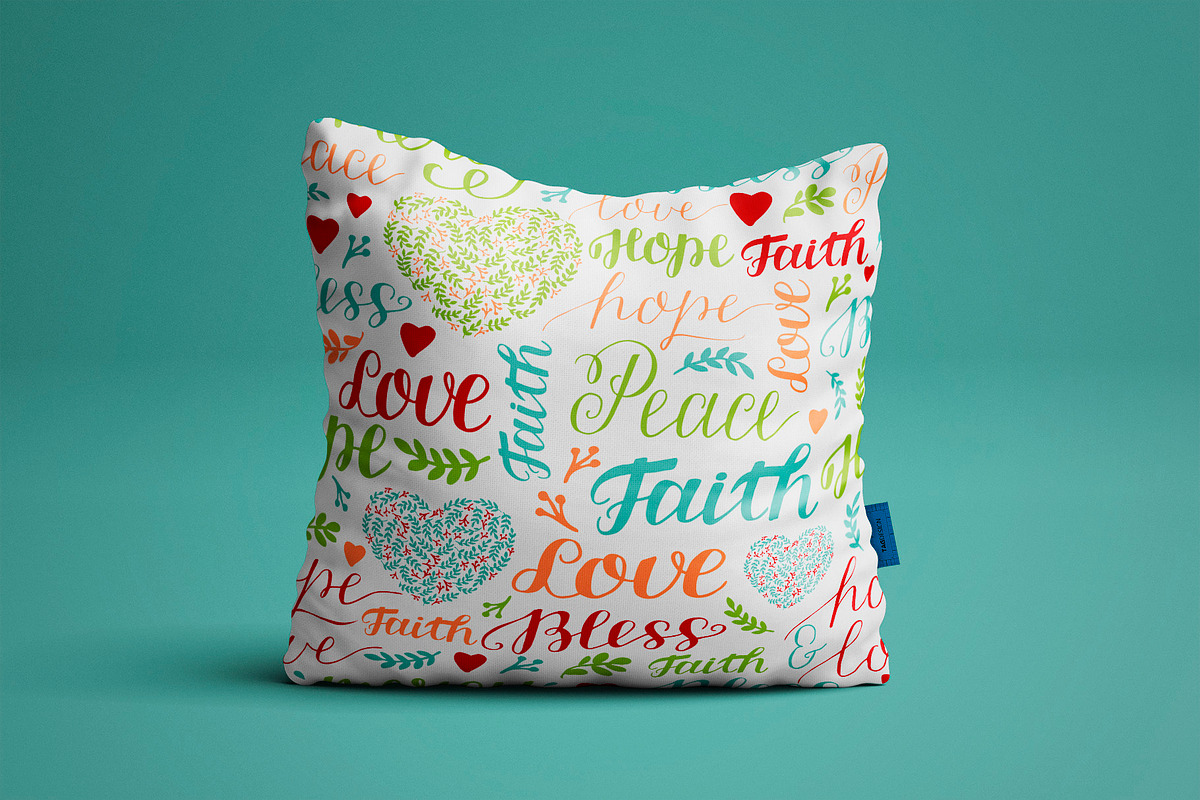 BUNDLE 30 CHRISTIAN PATTERNS, a Pattern Graphic by Ola-la-la (Photo 9 of 12)
