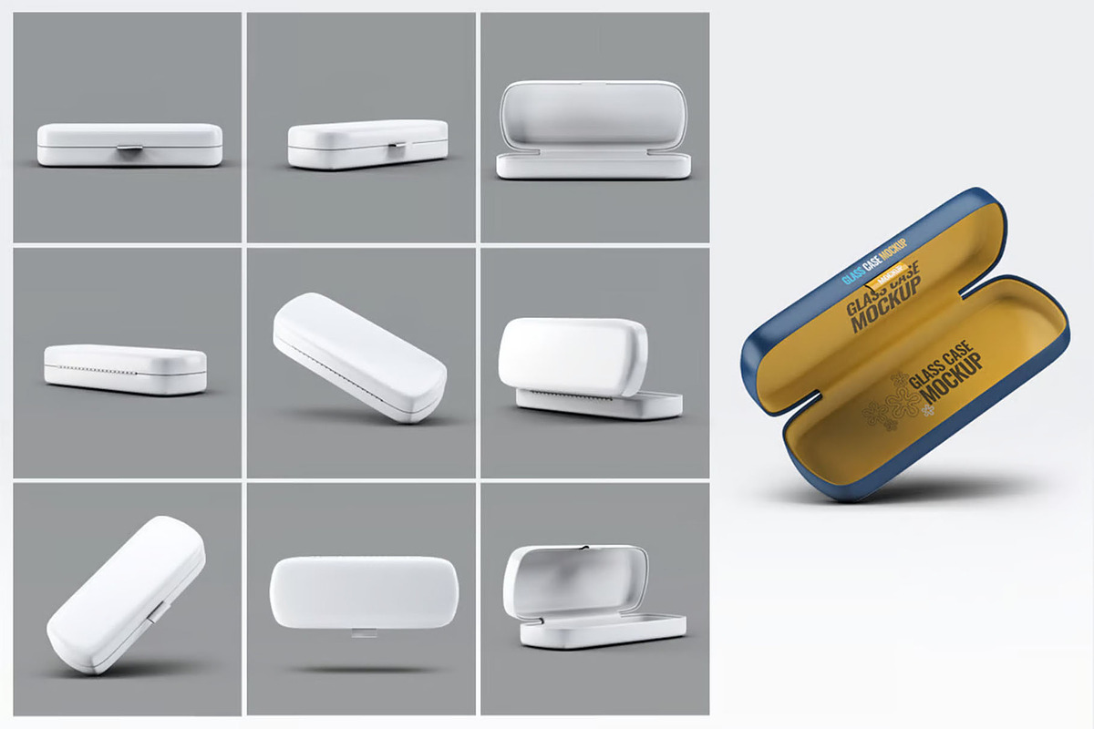 Glass Case Mock-Up, a Product Mockup by DesignRushMarket (Photo 5 of 7)
