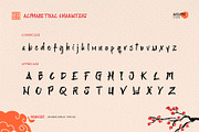 Ryukosei - Japanese Display Font, a Handwritten Font by Aksapix Studio (Thumbnail 2 of 10)