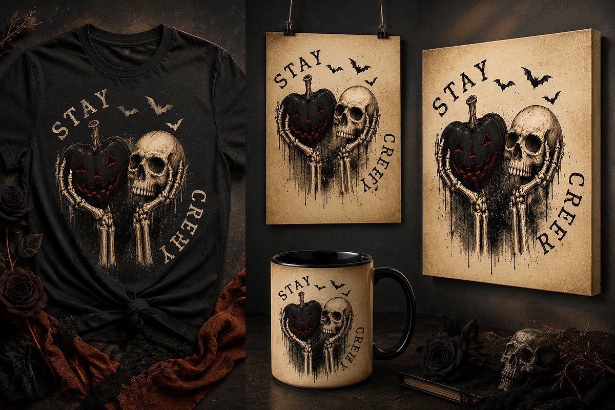 Dark Academia Halloween Png Bundle, an Object Graphic by Daisy Design (Photo 17 of 21)