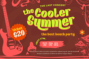 Kunhety | Groovy Retro Font, a Sans Serif Font by twinstd (Thumbnail 5 of 12)