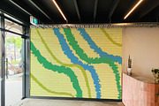 PSD mockup — white indoor brick wall, an Advertising Mockup by Tania Hearn Studio (Thumbnail 2 of 3)