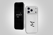 iPhone 17 Pro Max Mockup Set, an iPhone Mockup by pixelmock (Thumbnail 2 of 10)