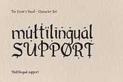 The Lover’s Hand - Medieval font, a Handwritten Font by BilberryCreates (Thumbnail 5 of 12)