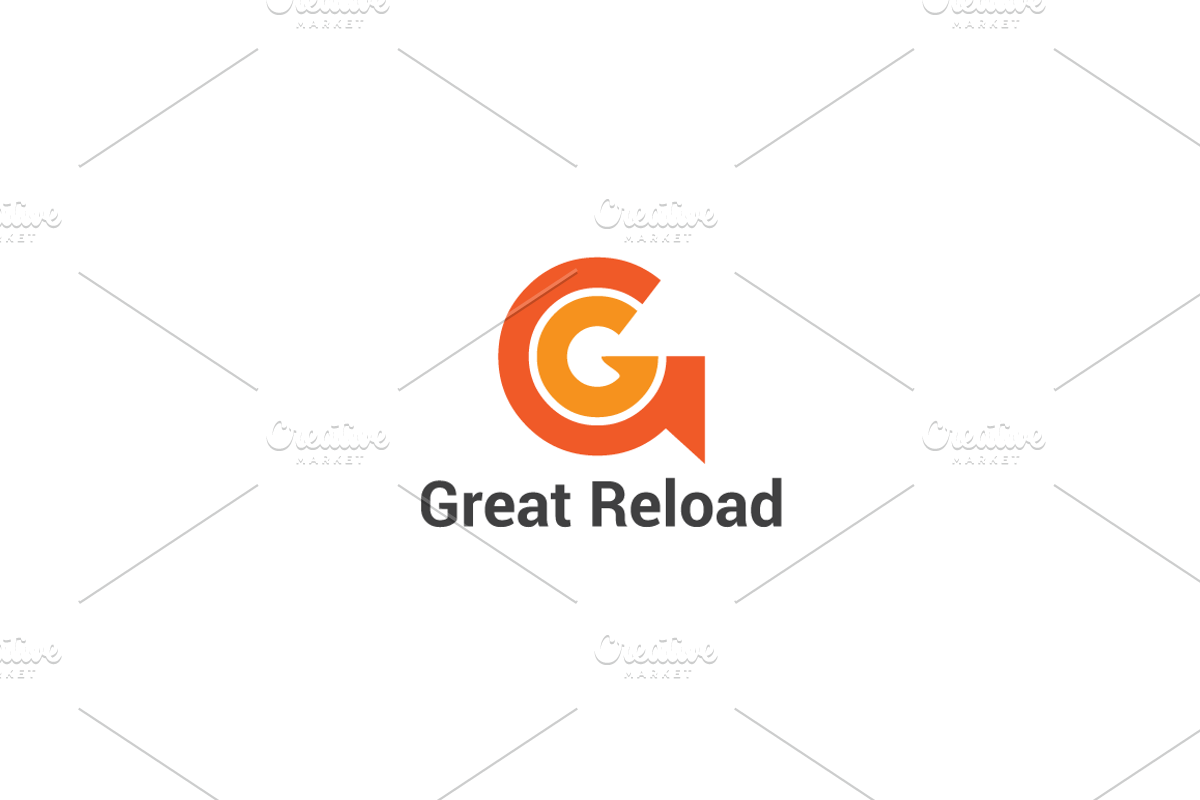 Great Reload - Letter G Logo, a Branding & Logo Template by Sahade Studio (Photo 1 of 4)