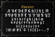 Livingstone - Blackletter Font, a Blackletter Font by StringLabs (Thumbnail 9 of 11)
