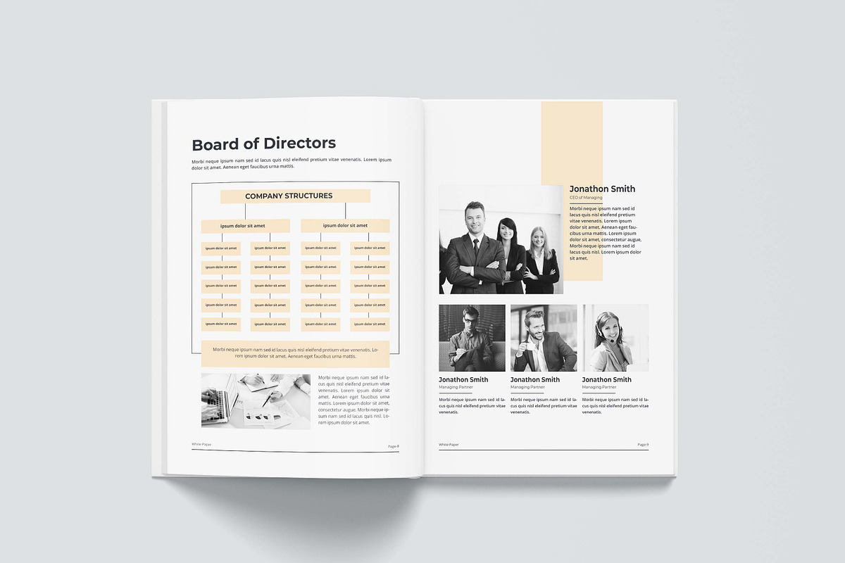 Annual Report | MS Word & Indesign, a Brochure Template by obayes (Photo 10 of 17)
