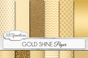 GOLD SHINE, a Pattern Graphic by Artfanaticus (Thumbnail 1 of 4)