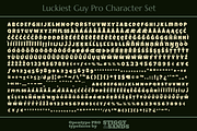 Luckiest Guy Pro, a Sans Serif Font by Stiggy & Sands (Thumbnail 9 of 9)
