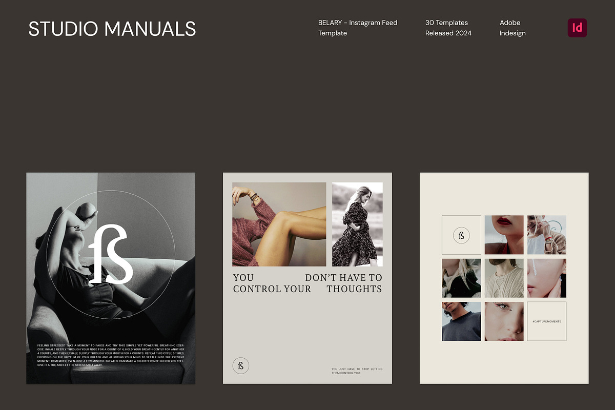 BELARY – Instagram Feed, a Social Media Template by Studio Manuals (Photo 2 of 8)