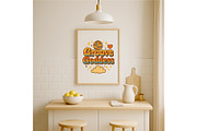 Groove Goddess Retro Wall Art 70s, a Background Graphic by LaseredNinja (Thumbnail 5 of 7)