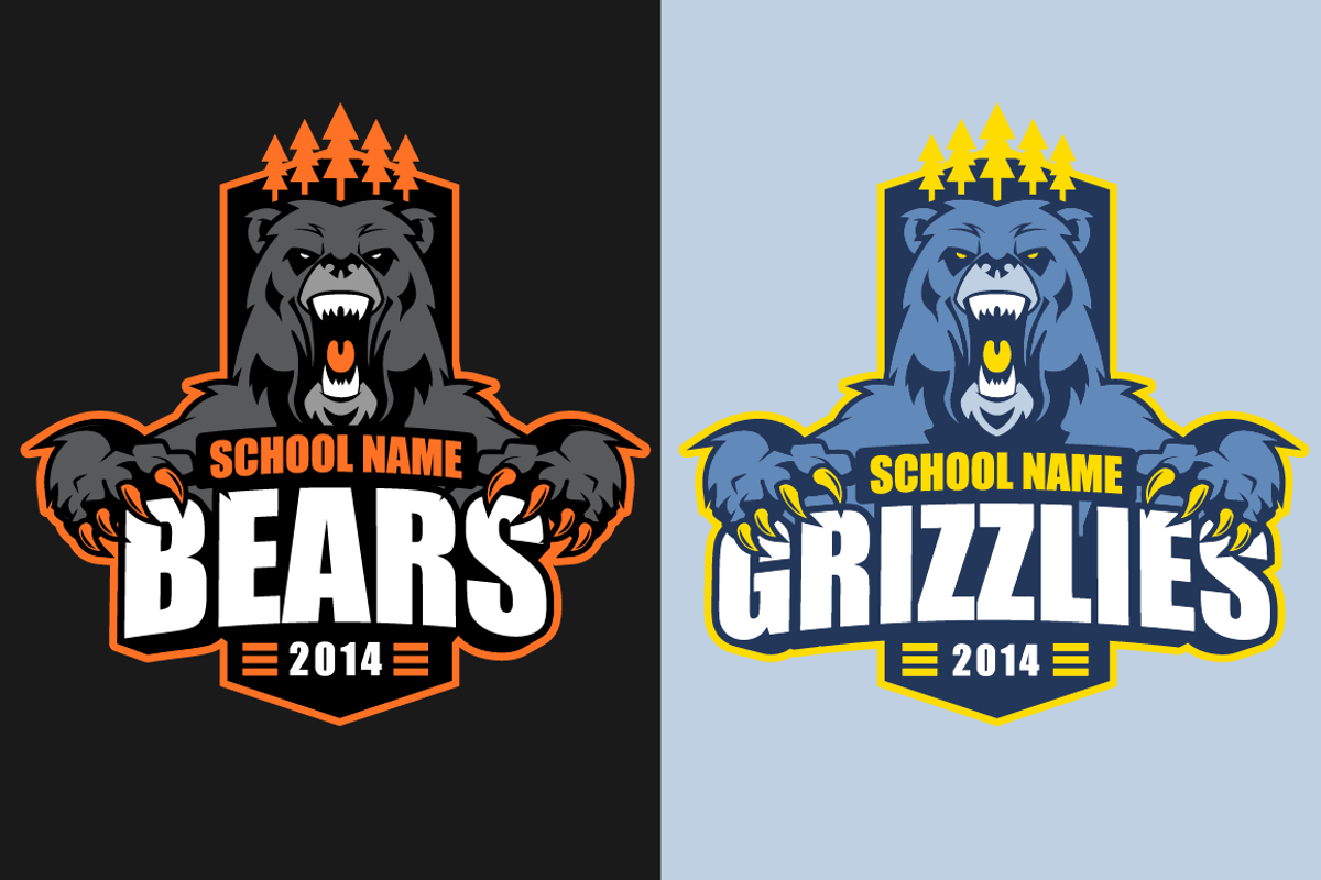 Bear Mascot, an Education Illustration by Claw Creative Co. (Photo 2 of 2)