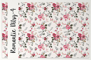 Romantic Ditsy Floral Pattern