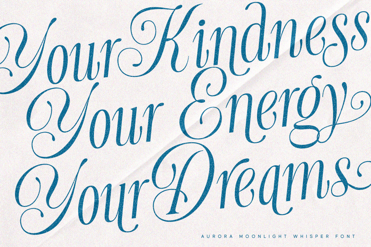 Aurora Moonlight Dreamy Serif, a Serif Font by Letterhend Studio (Photo 4 of 12)