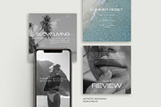 Aesthetic Instagram Templates XV, a Social Media Template by Instprofi | Studio Estimo (Thumbnail 1 of 10)