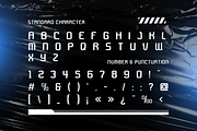 Chronext - Modern Futuristic Font, a Sans Serif Font by Pixesia Studio (Thumbnail 10 of 10)