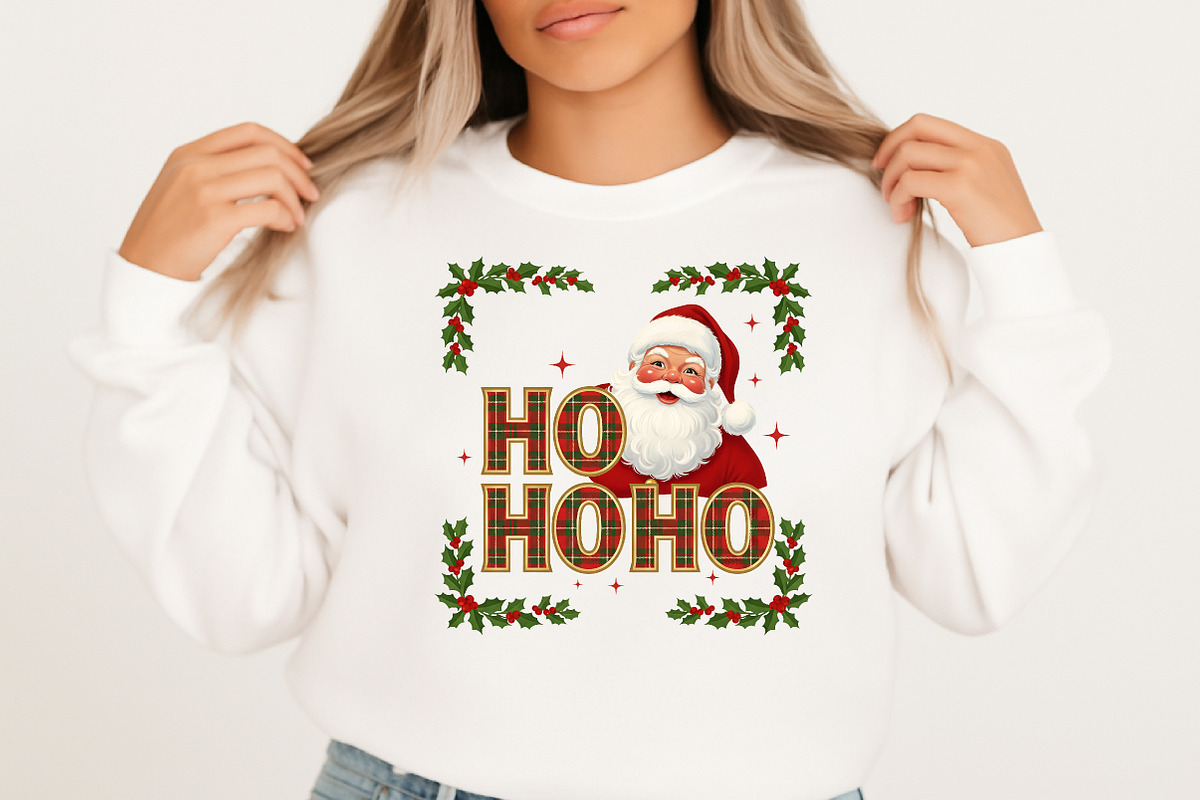Ho Ho Ho Christmas with Santa Png, an Illustration by Libby Wishes (Photo 5 of 8)