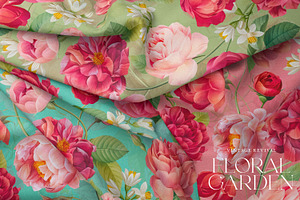 Vintage Floral Garden Vol. 1