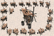 Isometric Ancient City Pack, an Object Graphic by Beatheart Creative Studio (Thumbnail 9 of 77)