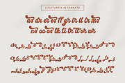 Mangolia - Retro Font Style!, a Script Font by HansCo Studio (Thumbnail 12 of 15)