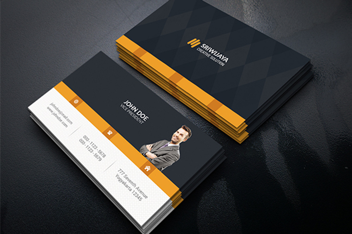 Creative Corporate Business Card, a Business Card Template by InfinityArt (Photo 4 of 4)