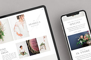 The Arabella - Showit Theme Layout, a Websites & App Template by Gillian Sarah (Thumbnail 1 of 3)